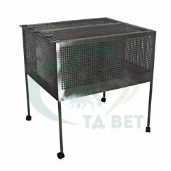 ТД ВЕТ Модуль из 2 клеток из сетки для грызунов 700х800х800(850)h