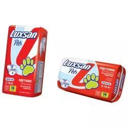 Подгузники LUXSAN Premium для животных M 5-10 кг, 14 шт
