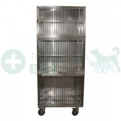 ТД ВЕТ Модуль клеток из нерж. стали, 3х ярусный  из 3 клеток 1/1/1, 800х500х1500(1660)h