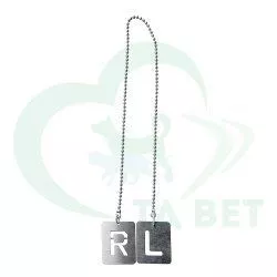 ТД ВЕТ Маркировка для рентгена:  две бирки (R,L)