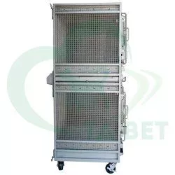 ТД ВЕТ Модуль из 2х клеток для лабораторных летучих мышей Vetbot CL2005, 800х850х1950h