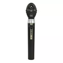 БМ офтальмоскоп PICCOLIGHT E56 LED, 2.5 V с шестью апертурами, черный (зеленый фильтр)