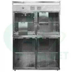 ТД ВЕТ Модуль из 4 клеток из нержавеющей стали с оксигенацией, 1200х700х(1680)1805h