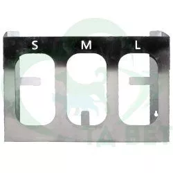 ТД ВЕТ Диспенсер для коробок с перчатками на 3 секции, 375х75х230мм