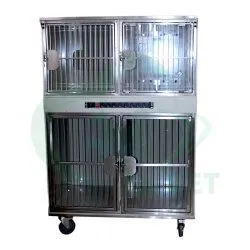ТД ВЕТ Модуль из 4 клеток из полипропилена, разборный 1100х700х1450(1610)h
