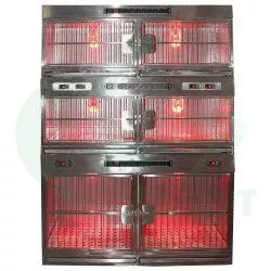 ТД ВЕТ Модуль клеток из нерж. стали, 6 клеток, с ИК подогревом, 1410х500х1900(1920)h