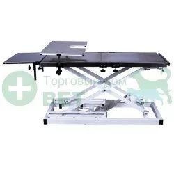 ТД ВЕТ Стол с подогревом ветеринарный офтальмологический VETBOT-96, 1730х700х(330- 1050)h (каркас белый, пульт ручной)