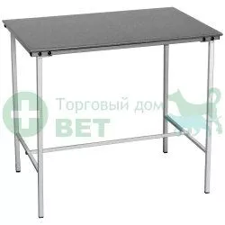 ТД ВЕТ Стол ветеринарный универсальный СВУ-2.03 столешница 1200х600х800 мм (каркас белый)