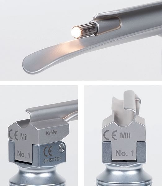 БМ Клинок ларингоскопа Miller С №00