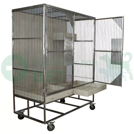 ТД ВЕТ Клетка для приматов, разборная 1500х800х1500(2000)h