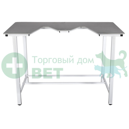 ТД ВЕТ Стол ветеринарный СВУ-18 для УЗИ, пластик, 1320x720x900, каркас белый