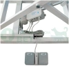 ТД ВЕТ  Стол VETBOT-72.1 без слива  со штативом, 1340х640х(330- 1050)h (каркас белый, пульт ножной)