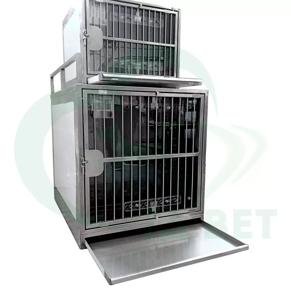 ТД ВЕТ Модуль из 2 клеток из нерж. стали 700х900(600)х1420(1580)h