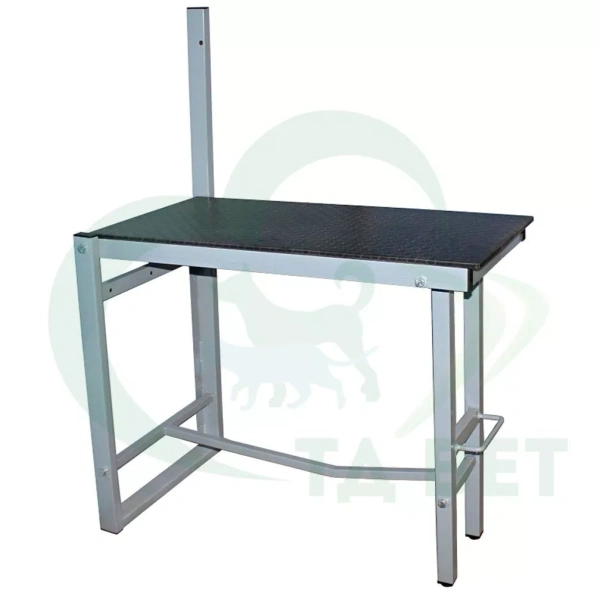 ТД ВЕТ Откидной (складной) ветеринарный стол Vetbot-11.1 с креплением на стену, каркас серый 1000х500х750(900)h