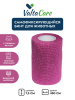 Valta Care Premium бинт самофиксирующийся c горьким вкусом 7,5 см х 450 см, фиолетовый