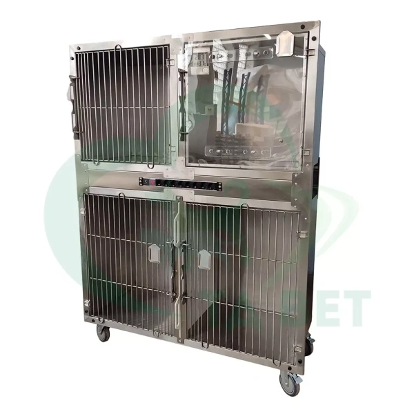 ТД ВЕТ Модуль клеток из нержавеющей стали VETBOT LUXE-007, 1360х530х1650(1810)h