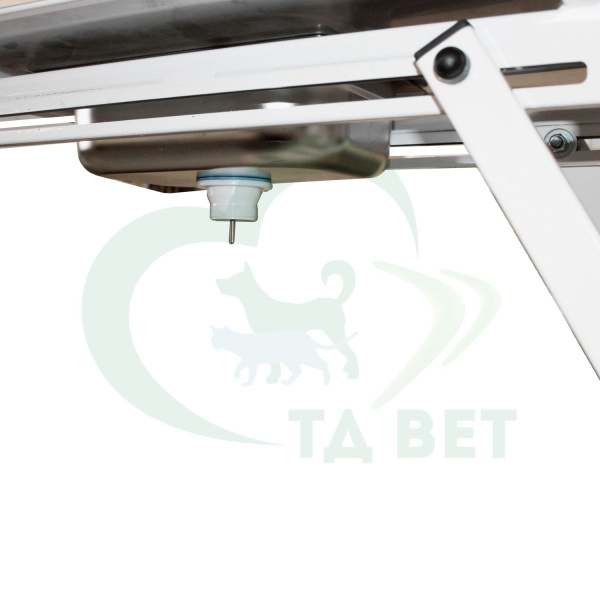 ТД ВЕТ Стол ветеринарный стоматологический VETBOT-77 с мойкой, столешница сетка нерж.сталь, 1300x600x(300- 1190)h мм (ка