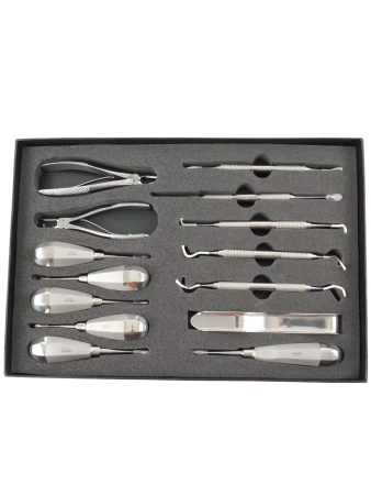 KRUUSE набор стоматологический, 14 предметов