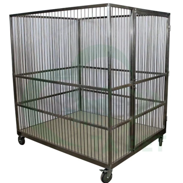 ТД ВЕТ Клетка для лабораторных свиней и минипигов 1200х1500х1500(1650)h