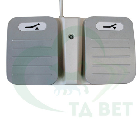 ТД ВЕТ Стол для УЗИ с откидными дверцами VETBOT-75 стол-ца пластик, эл/прив., 1320x720x(330- 1090)h мм (коврик-накладка