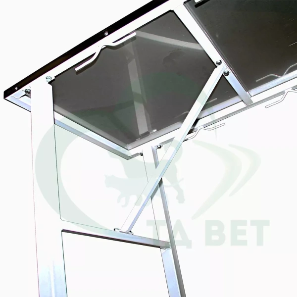 ТД ВЕТ (из наличия) Стол ветеринарный универсальный СВУ-4 усил.каркас, 1300x600x900h мм