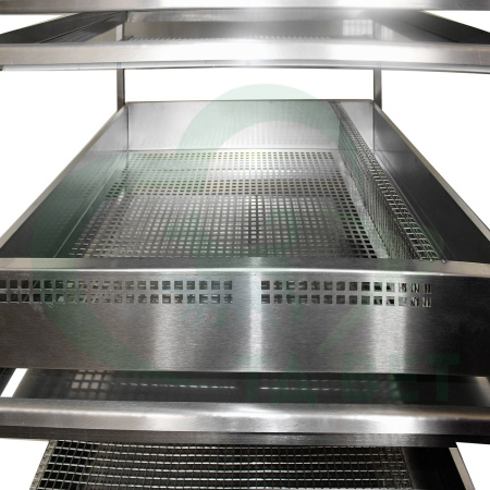 ТД ВЕТ Стеллаж на 5 клеток, габариты стеллажа 750х720х1975, габариты клетки 700х700х120