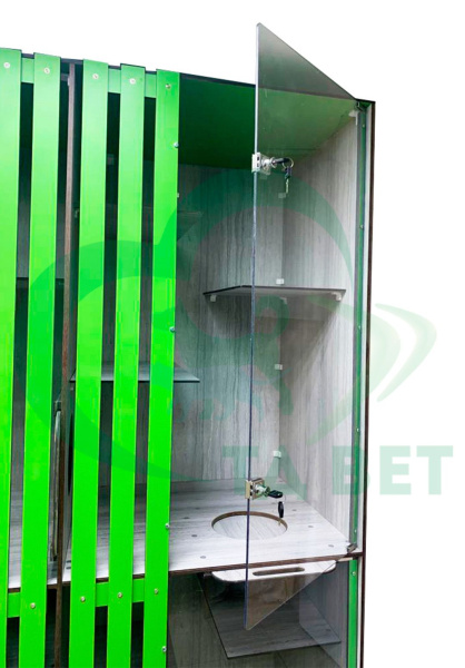 ТД ВЕТ Зоогостиница для кошек 5 боксов, 3350х650х2200h