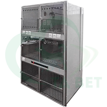 ТД ВЕТ Модуль из 6 клеток из полипропилена 1200(1240)х700х1920(2080)h