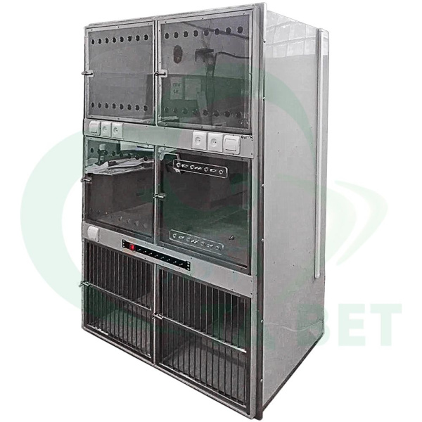 ТД ВЕТ Модуль из 6 клеток из полипропилена 1200(1240)х700х1920(2080)h