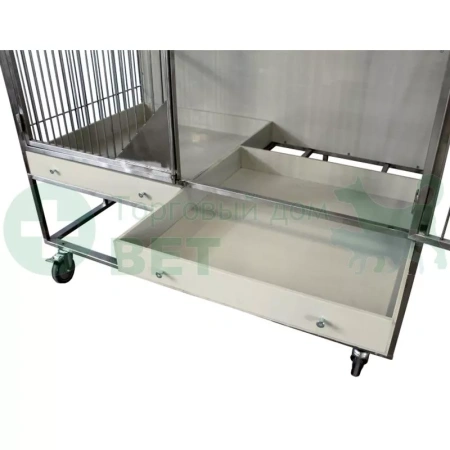 ТД ВЕТ Клетка для приматов, разборная 1500х800х1500(2000)h