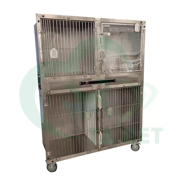 ТД ВЕТ Модуль клеток из нержавеющей стали VETBOT LUXE-007, 1360х530х1650(1810)h