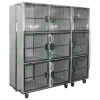 ТД ВЕТ Модуль из 6 клеток из полипропилена, 1800х600х1830(1960) h с колесами