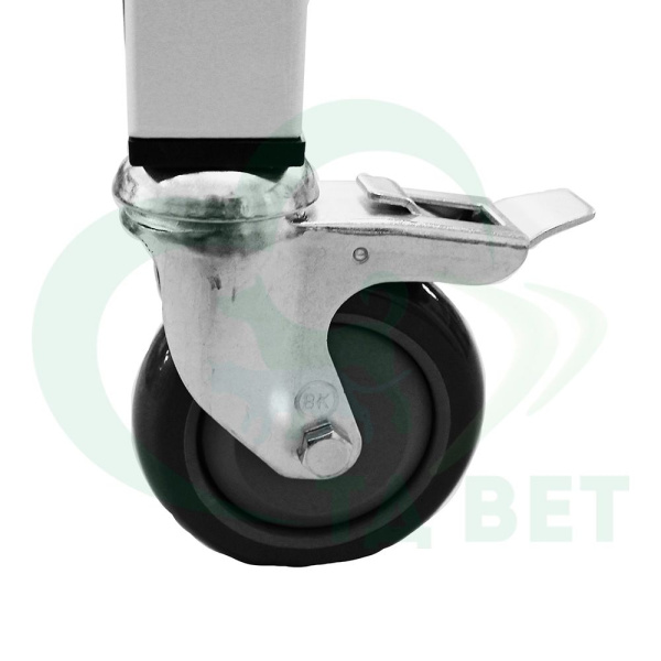 ТД ВЕТ Стол ветеринарный универсальный СВУ-3, 1300х600х900 мм (каркас белый)