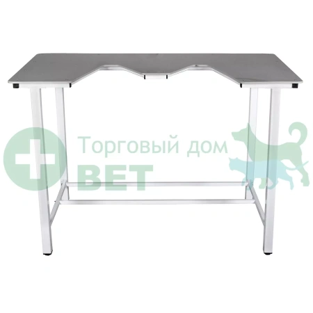 ТД ВЕТ Стол ветеринарный СВУ-18 для УЗИ, пластик, 1320x720x900, каркас серый