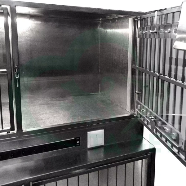 ТД ВЕТ Модуль из 4 клеток из нержавеющей стали 1200x650(550)x1460(1620)h