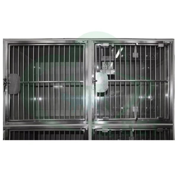 ТД ВЕТ Модуль из 6 клеток из полипропилена, 1800х600х1830(1960) h с колесами