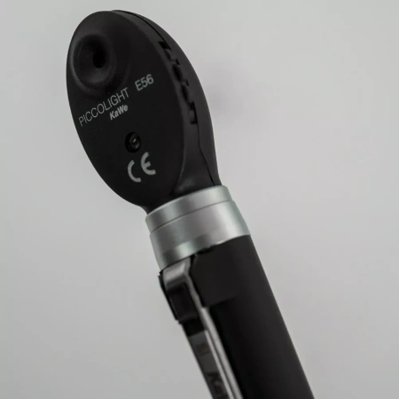 БМ офтальмоскоп PICCOLIGHT E56 LED, 2.5 V с шестью апертурами, черный (зеленый фильтр)